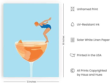 HAUS AND HUES Preppy Pictures Bar Art - Image 2