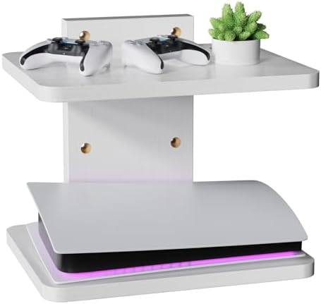 WALI 2 Tier Floating TV Wall Shelf by WALI