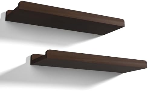 Love-KANKEI 17" Floating Wall Shelves by Love-KANKEI