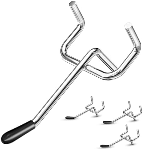 50 Pack 2 Inch Pegboard Hooks, Peg Board Organizer Accessories by Unknown