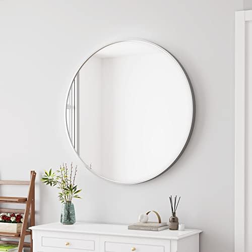 Itrue Round Metal Wall Mirror, 24 Inch - Image 3