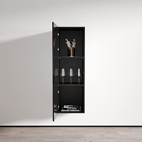 Meble Furniture Wall Mounted Bookcase Cabinet Type-20 — Floating Rectangular - Image 5