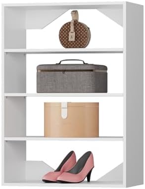 Short Tower Closet Unit, Modular Closet System, Wood Closet System Organizer by Unknown