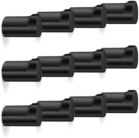 bsdonte 12 Pack Wood Wall Hooks, Heavy Duty Entryway Hat Hooks Wall Hangers by bsdonte