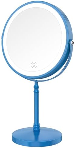 DEIOVWXS Makeup Mirror, Rechargeable Vanity Mirror by DEIOVWXS