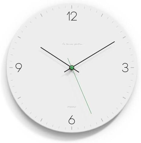 mooas Flatwood Wall Clock by mooas