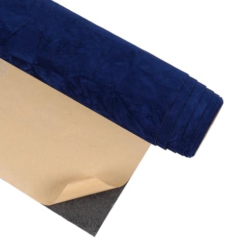 CRE8TIVE Navy Blue Crinkle Crushed Felt Velvet Drawer Liner by CRE8TIVE
