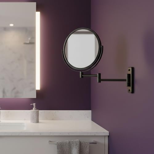 JERDON Wall-Mounted Makeup Mirror - Image 5