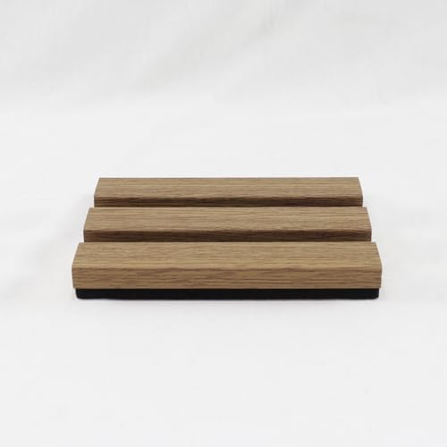 Wood Slat Acoustic Panels, Walnut Sample - Image 6