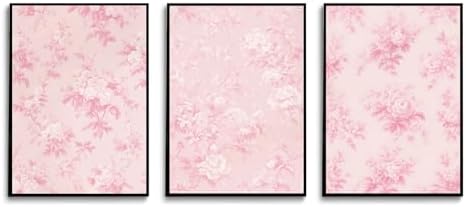 LYPHNX Pink Chinoiserie Flower Poster Wall Art light Pink Love Shack Fancy by Unknown