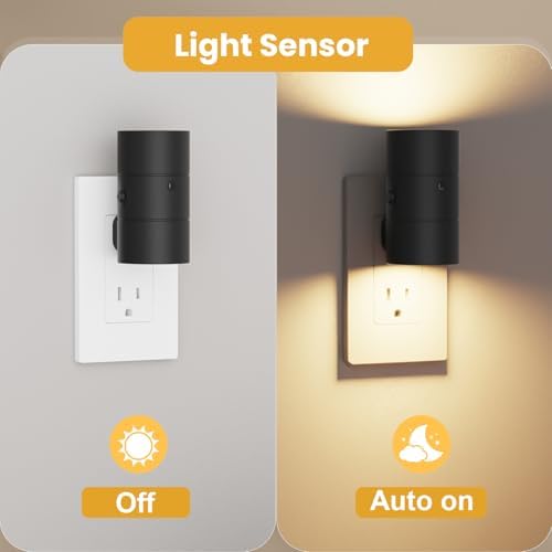 VOLISUN Night Lights Plug into Wall, Dimmable LED Nightlight - Image 5