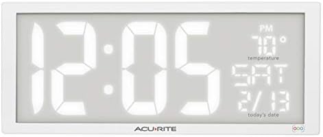 AcuRite (75160M 14.5" Multicolor LED Indoor Clock - Image 3