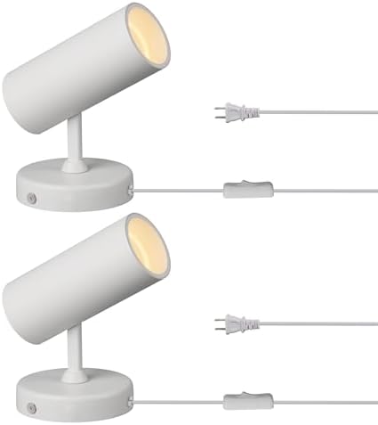 Aisilan LED Spotlight Uplighting Indoor, Plug in Wall Scones Accent Ceiling by AisilanLighting