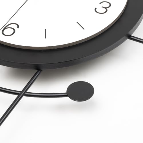 Modern Decorative Metal Pendulum Wall Clock - Image 7