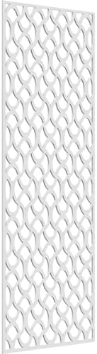 33 3/8"W x 84 3/8"H x 3/8"T Resort Decorative Fretwork Wall Panels in by EkenaMillwork
