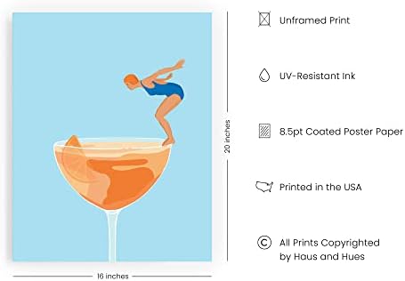 HAUS AND HUES Preppy Pictures Bar Art - Image 2