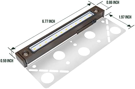 GKOLED 6.8 Inch LED Low Voltage Outdoor Hardscape Light, Light Module - Image 5