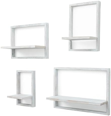 Floating Shelves for Wall, Decorative Wall Shelves, Plants Shelf Framed - Image 6
