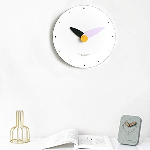 Stephanie Imports Modern Minimalist Purple & Black Wall Clock - Image 5
