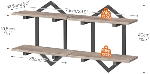 HOOBRO Floating Shelves for Wall - Image 2