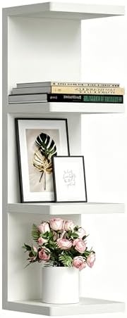upsimples 4-Tier Floating Wall Shelf by upsimples