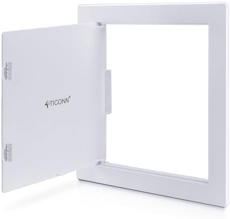 TICONN 12" x 12" Access Panel for Drywall, ABS Wall Hole Cover, Access Door by TICONN