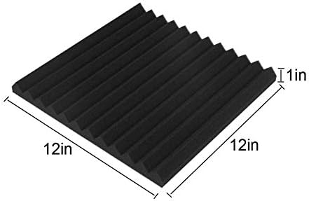 Burdurry 24 Pack Acoustic Panels, Wedge Soundproof Studio Foam - Image 2