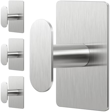 pickpiff Adhesive Towel Hooks: 20LB Extra Strong Wall Hanger by pickpiff