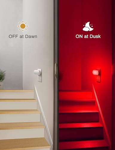 DORESshop RGB 120V Night Lights Plug into Wall, Led Night Light, Light Sensor - Image 4