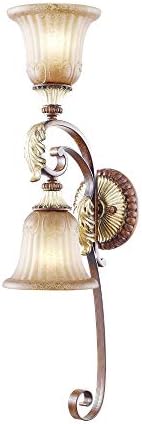 Livex Lighting 8572-63 Villa Verona 2 Light Verona Bronze Finish Wall Sconce by LivexLighting