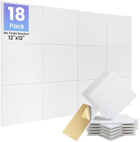 Focusound 18 Pack Sound Proof Panels by Focusound