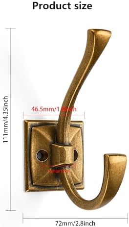 10 Pack Decorative Heavy Duty Towel Hooks - Image 2
