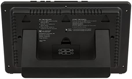 La Crosse Technology 513-1417BS Atomic Digital Clock - Image 5