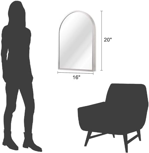 Arched Bathroom Mirror, Decor Vanity Mirrors - Image 7