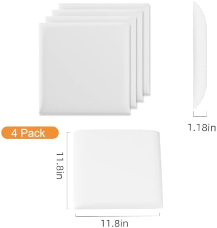 Anti Collision Wall Padding for Kids, Peel and Stick headboard Panel - Image 2