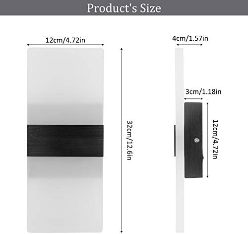 Lightess Indoor Wall Sconce Black - Image 6