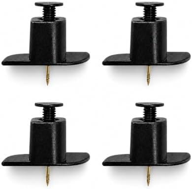 Set of 8 metal screw hooks for acoustic panels of 13-15mm - Image 3