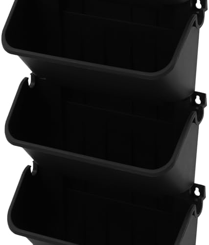 Self-Watering Wall-Mounted Planter, 18 Pots Wall Mounted Plastic Plant Grow Pot - Image 7