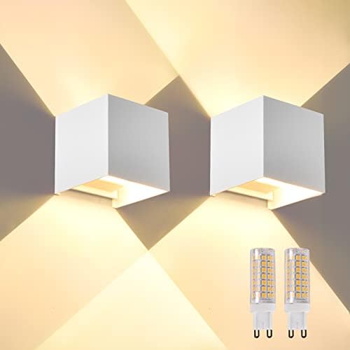 2 Pack Outdoor Wall Lights Exterior/Interior Wall Sconces Up and Down Lights by MilleLucciole