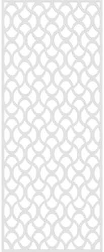 27 3/8"W x 69 3/8"H x 3/8"T Resort Decorative Fretwork Wall Panels in - Image 2