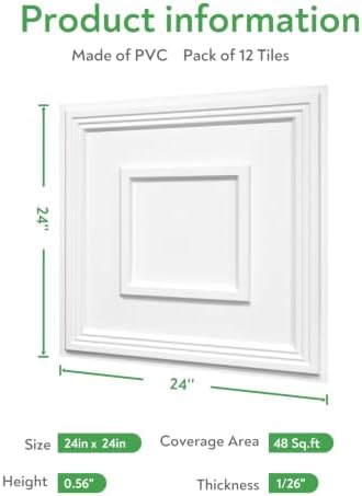 STICKGOO PVC Ceiling Tiles - Image 3