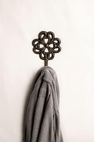 Wall Mounted Cast Iron Home Decor Single Hook - Image 5