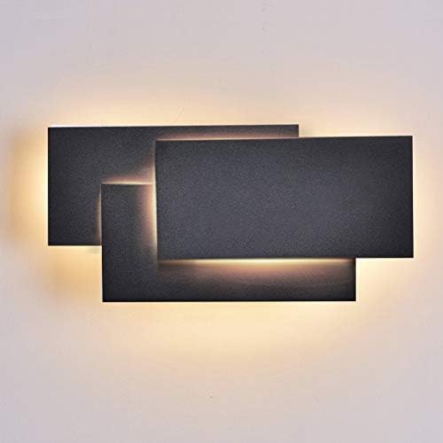 Ralbay Black Wall Sconces Indoor 24W Modern LED Wall Light by RalbayLighting
