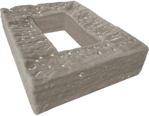 Universal Electrical Cover for EverStone Faux Stone Siding Panels, London Fog - Image 5