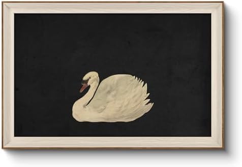 VIYYIEA Framed Wall Art for Living Room, Swan Wall Decor, 36×24 Inch by VIYYIEAART