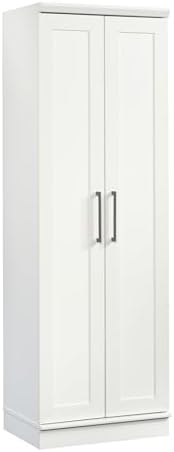 Sauder HomePlus Storage Cabinet/ Pantry cabinets, Soft White finish by SAUDER%C2%AE