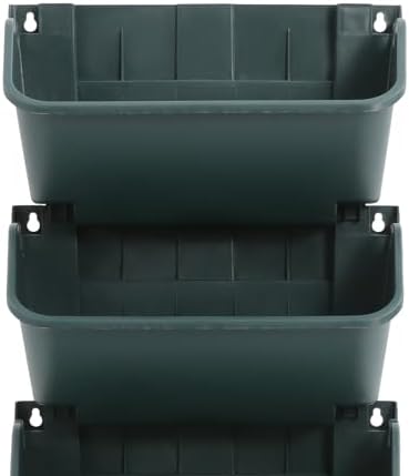 Self-Watering Wall-Mounted Planter, 18 Pots Wall Mounted Plastic Plant Grow Pot - Image 7