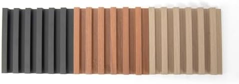 Art3dwallpanels Wood Slat Wall Panels, 3 Pack Sample 3D Noise Absorbing - Image 2