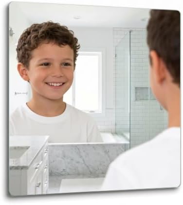 Full Length Mirror for Kids Safety Shatterproof Mirror, Flexible Plastic Mirror - Image 3