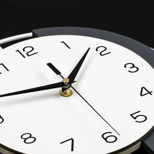 Decorative Wall Clock Silent Battery Operated Large Modern Clock - Image 6